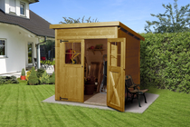 WEKA | Tuinhuis 325 Gr.1 | 198x148 cm | Gelazuurd