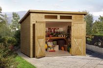 WEKA | Tuinhuis 325A Gr.1 | 254x194 cm | Gelazuurd