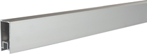 SeriAL | Topprofiel voor Aluminium Scherm | Zilver