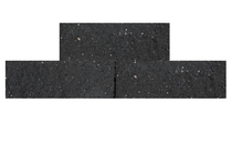 Gardenlux | Nature Walling hoek 29x13x11 | Zwart