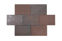 Gardenlux | Klinkerkei keiformaat 10x20x6 | Bruin/zwart