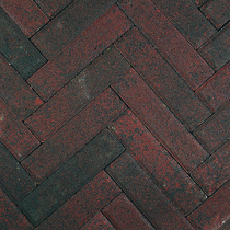 Gardenlux | Klinkerkei keiformaat 10x20x6 | Rood/zwart