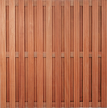 Felixwood | Charmant Plankenscherm Bangkirai | 23-planks | 10 mm