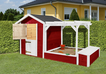 WEKA | Tabaluga speelplek | Zweeds rood