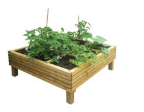 Gardival | Venice moestuinbak | 125x125x45 cm