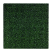 Gardenlux | Rubber speelplaatstegel met steekverbinding 50x50x3 cm | Groen