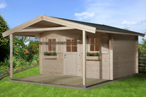 WEKA | Tuinhuis 110A Gr.1 | 380x300 cm