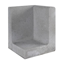 Gardenlux | L-element hoek 30x30x40 | Grijs