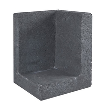 Gardenlux | L-element hoek 30x30x40 | Zwart