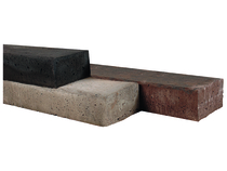 Gardenlux | Retro Betonbiels 12x20x100 | Bruin