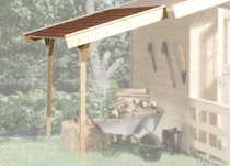 WEKA | Lessenaarsdak B | Vanaf 300 cm huisdiepte