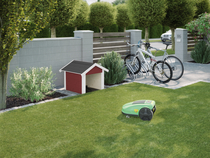 WEKA | Garage voor maairobot 367 | Zweeds rood