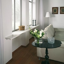 CanDo | Vensterbank decoratief 302x29 cm | Donker beton