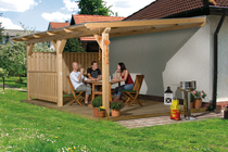 WEKA | Terrasoverkapping 672 Gr.3 | 337x322 cm