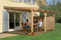 WEKA | Terrasoverkapping 672 Gr.4 | 444x322 cm
