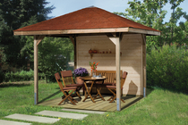 WEKA | Tuinoase 651 Gr.2 | 257x257 cm | Voordeelset