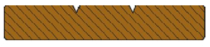Bangkirai vlonderplank | Vlak profiel | 28x140 | 240cm
