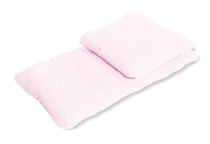 Dolls beddengoed lichtroze | Vichy-Karo
