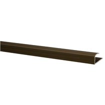 JéWé | Eindprofiel aluminium 30x9 mm 95 cm | 6 stuks | Brons
