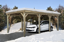 WEKA | Carport 609 | Enkel