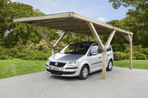 WEKA | Y-Carport 612 | Enkel
