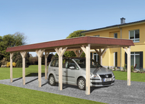 WEKA | Carport 615 | Enkel | 294 x 784 cm