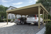 WEKA | Carport 609 | Dubbel | 576 x 591 cm