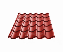 Tata Steel | Dakpanplaat Kingstile HPS200 Ultra | Rood | 450 mm