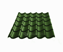Tata Steel | Dakpanplaat Kingstile HPS200 Ultra | Groen | 450 mm