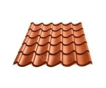 Tata Steel | Dakpanplaat Kingstile HPS200 Ultra | Terracotta | 1950 mm