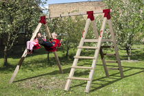 WEKA | Dubbele Schommel 816 A | Met klimladder