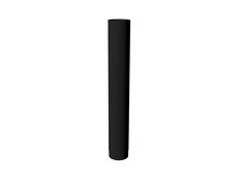 Adezz I Rookkanaal 154 x 1000 mm Zwart