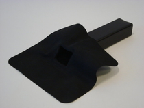 Tytane | EPDM Hemelwaterafvoer 60 x 100 mm | 45 Graden