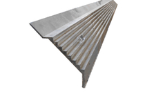 EPDM knelprofiel - muurprofiel 60mm lengte 1650 mm - Muuraansluitprofiel
