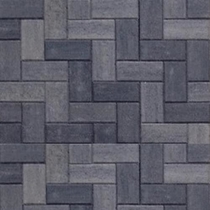 Excluton | Betonstraatsteen 21x10.5x6 | Grijs/zwart