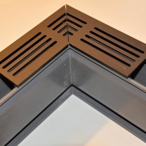 Excluton | Ultra Drain Black | Hoekstuk