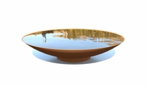 Adezz | waterschaal Ø 100 x 21 cm Corten Staal