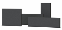 Adezz | Aluminium wand | 400 x 15 x 100 cm