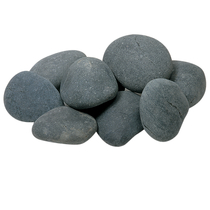 Excluton | Beach pebbles antraciet 40-60 mm | 25 kg