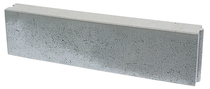Opsluitband / betonband 12x25x100 | Grijs