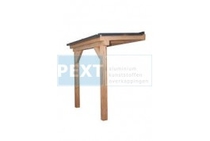 Pext | Veranda Douglas Duplo geschaafd | Opaal | 306x200 | Muuraanbouw