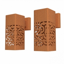 Potmaat | Wandlamp Koll 3 | CorTenstaal