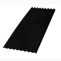 Aquaplan | Topline Plaat | Zwart | 86 cm x 2 m