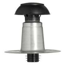 Aquaplan | Ontluchtingskap Aluminium | DW 110/125 mm