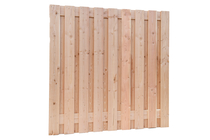 Woodvision | Scherm Douglas geschaafd | 19-planks | 180 x 180 cm