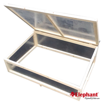 Elephant | Trendline kweekbak met glasdeksel | 80x120 cm
