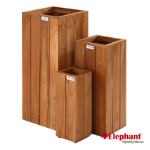 Elephant | Bloembak Pilaar | 30x30 cm