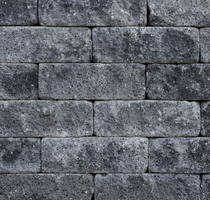 Kijlstra | Splitrocks getrommeld 11x13x32 | Grijs/zwart