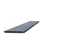 Composiet schermplank | Houtmotief Grijs | 21 x 195 x 1800 mm
