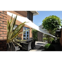 Nesling | Dreamsail Schaduwdoek Waterproof | Vierkant 5 x 5 | Cream